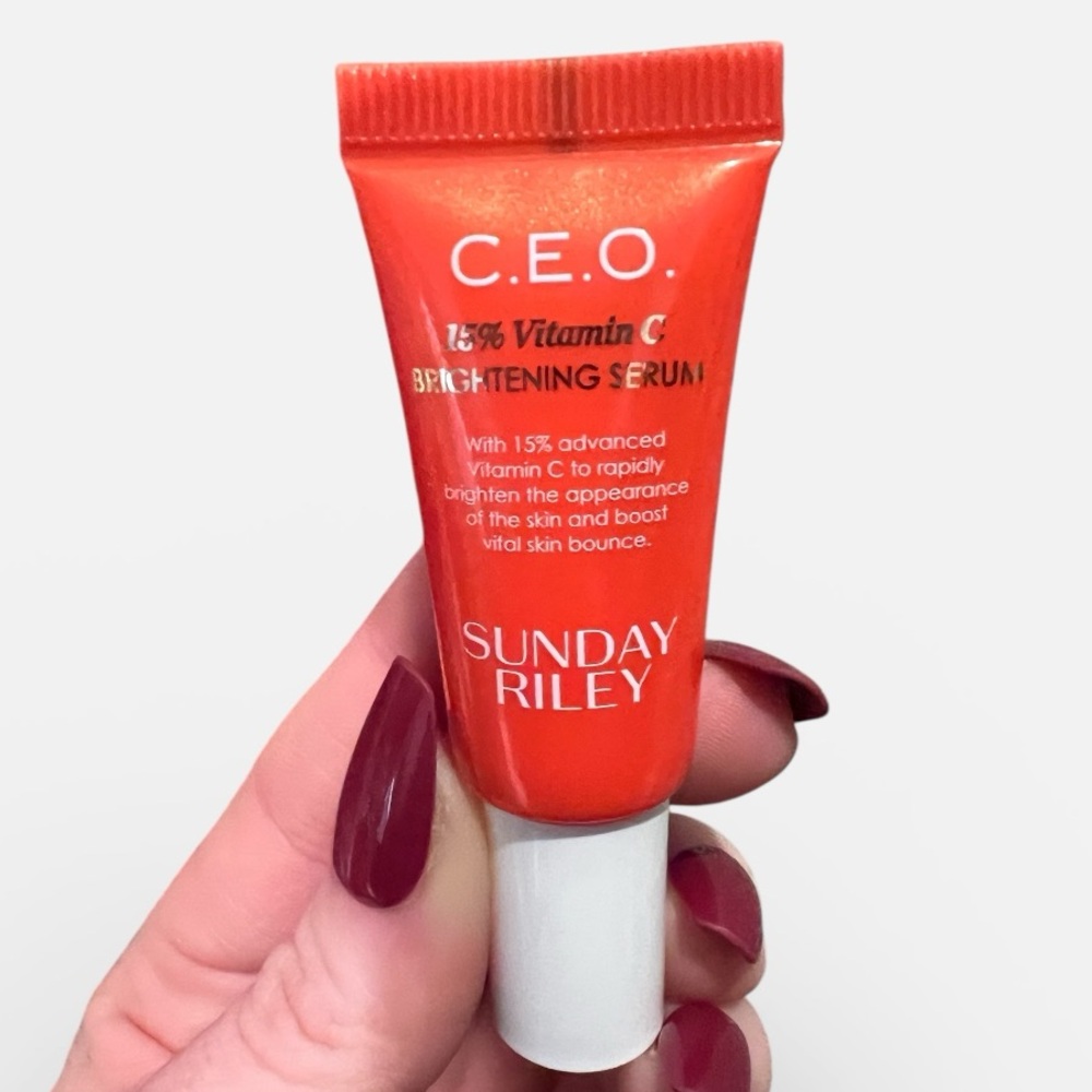 5/$25 Sunday Riley C.E.O. Vitamin C Serum in Bold Orange